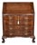 Chippendale Mahogany Secretary Slant Top Desk, 1920's For Sale