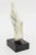 Abstract Vintage Carrara Marble and Black Resin Abstract Sculpture, 1980's For Sale - Image 3 of 11