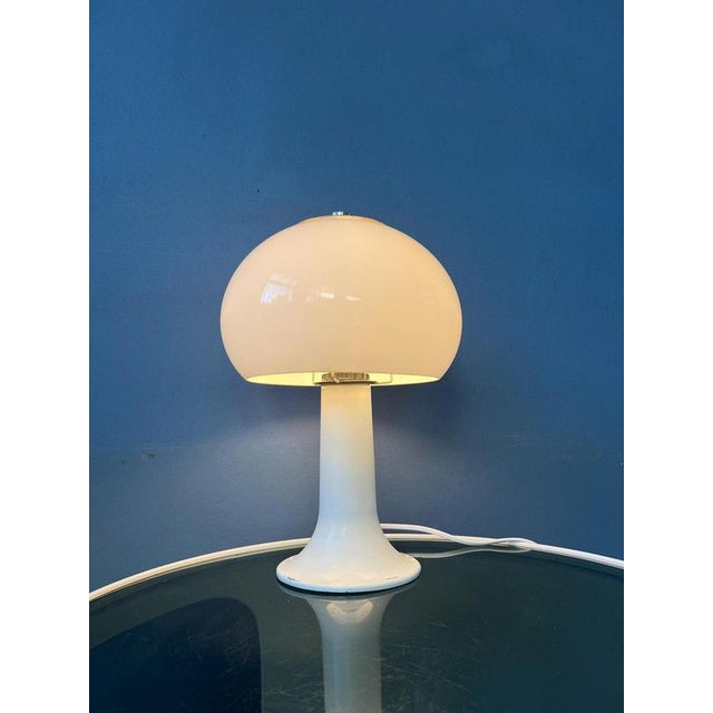 Mid-Century Space Age Mushroom Table Lamp from Herda For Sale - Image 4 of 11