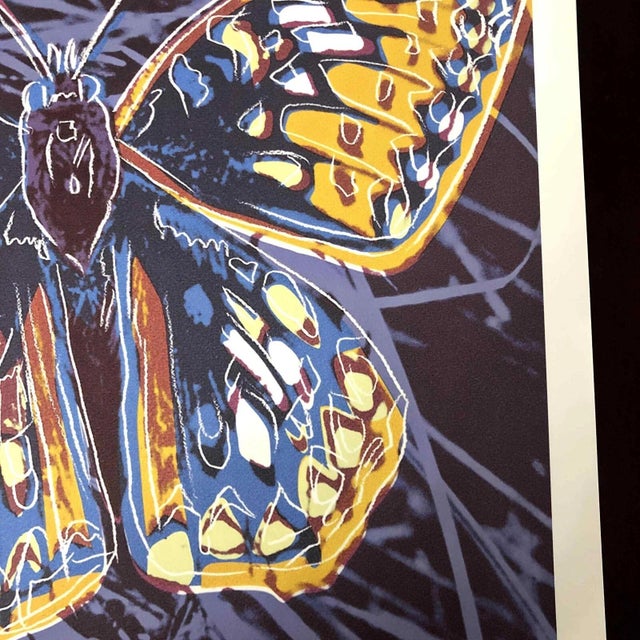 Lithograph "Butterfly" Signed of the plate and numbered by hand Limited Edition of 500 pieces Each piece is individually...