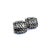 1990s Pair of John Hardy Estate Mens Dot Cufflinks Sterling Silver For Sale In New York - Image 6 of 8