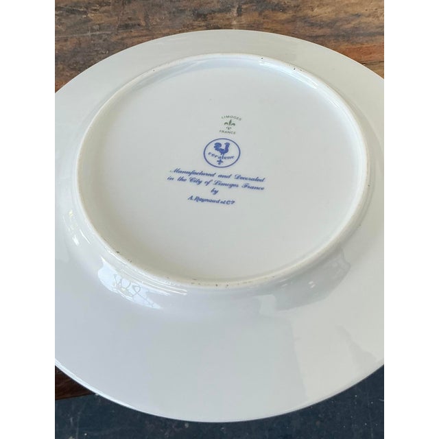 Ceramic Vintage Regency Ceralyne Limoges “Lafayette” Floral China - Set of 35 For Sale - Image 7 of 9