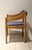 Vintage Postmodern Oak Armchairs | Sculptural Barrel Back Dining Chairs | Pair For Sale In Los Angeles - Image 6 of 8