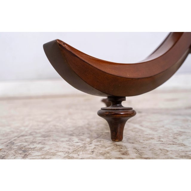 John Widdicomb Russian Empire Round Lamp Table For Sale - Image 12 of 15