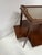 Mahogany Serving Table with Marquetry Net Decoration For Sale - Image 10 of 11