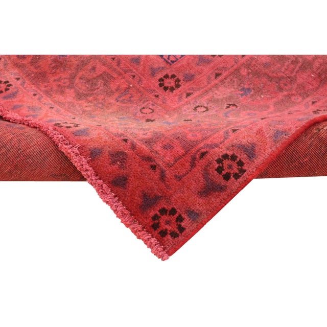 Vintage Middle Eastern Hand-Knotted Rug For Sale - Image 6 of 8