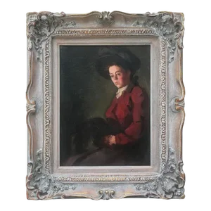 American Impressionist Portrait of a Young Woman by Robert Henri