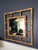 Mid-Century Modern Vintage Tortoise Bamboo Mirror For Sale - Image 3 of 6