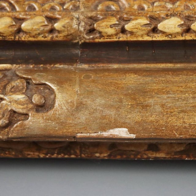 18th Century Carved Wooden Frame For Sale - Image 11 of 13