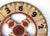 Red Circa 1930s Two Sided Hand Painted Game Wheel For Sale - Image 8 of 12