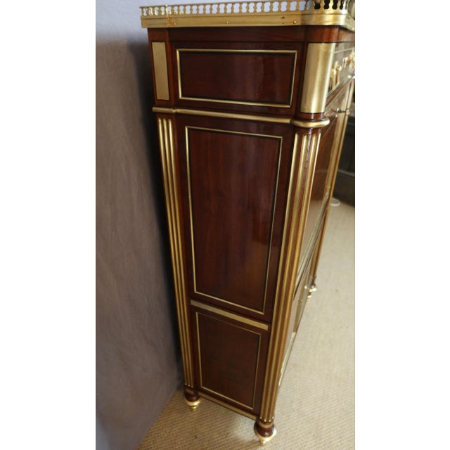 Louis XVI Mahogany Secretary For Sale - Image 10 of 15