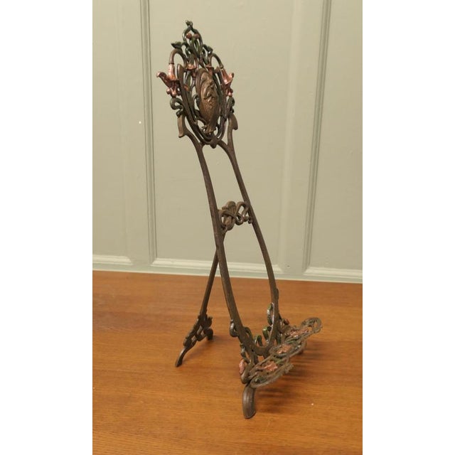 1970s French Art Nouveau Book Rest, 1970 For Sale - Image 5 of 7