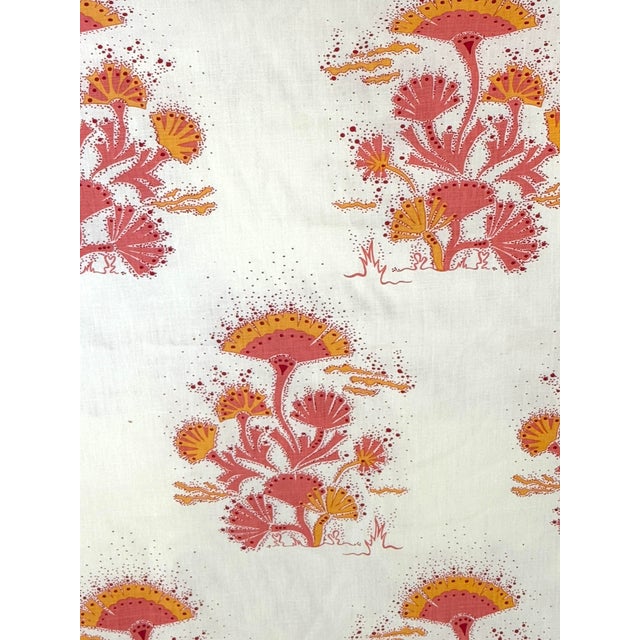 Katie Ritter "Seaweed" Linen Fabric - 6yds For Sale In Miami - Image 6 of 7