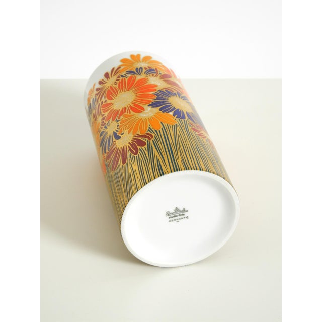 Vintage Porcelain Vase by Rosamonde Nairac for Rosenthal Studio-Linie, 1980s For Sale - Image 15 of 17