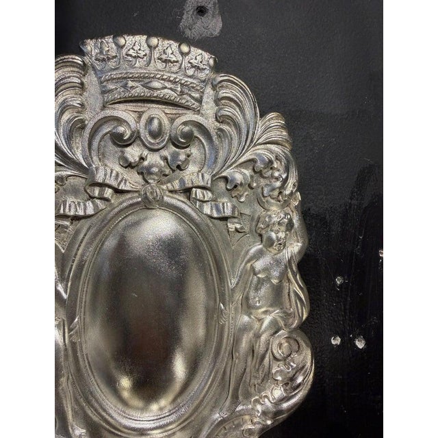 Late 19th Century Caldwell Silver Plated Sconces Baroque Style - a Pair For Sale - Image 4 of 5