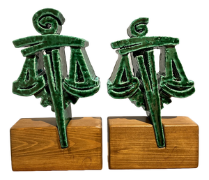 Vintage La Justicia Sculptural Works by Equipo Crónica, 1970s, Set of 2