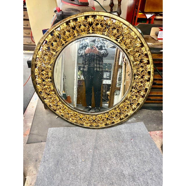 Vintage Ethan Allen Wall Mirror Chairish