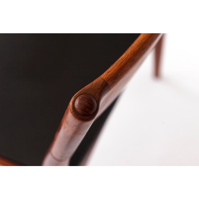 Vintage Danish Teak Dining Chairs by Arne Hovmand-Olsen for Mogens Kold, 1960s, Set of 6 For Sale - Image 9 of 10