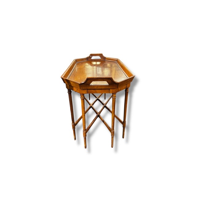 Mid-Century Modern 1970s Tray Top Coffee Table For Sale - Image 3 of 6