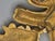 Metal Brooch in Gilt Bronze by Line Vautrin, 1950s For Sale - Image 7 of 8