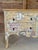 Wood GuildMaster Coastal Hand-Painted Grasscloth Fish Sideboard Credenza For Sale - Image 7 of 12