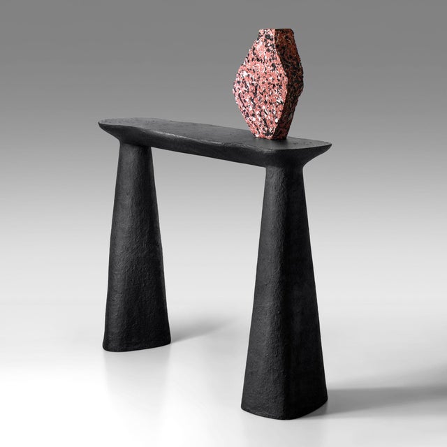 Not Yet Made - Made To Order TOKI Sculptural Console Table in Textured Finish by Donatas Žukauskas For Sale - Image 5 of 7