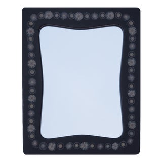 Swedish Lisa J Wall Mirror by Hans-Agne Jakobsson, Åhus, 1953 For Sale