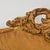 Antique Gold Gilt Wood Mirror With Ornate Corners For Sale - Image 11 of 13