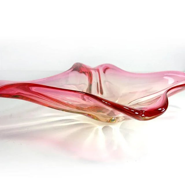 Italian Multicolor Murano Glass Bowl Dish, 1960s For Sale - Image 10 of 11