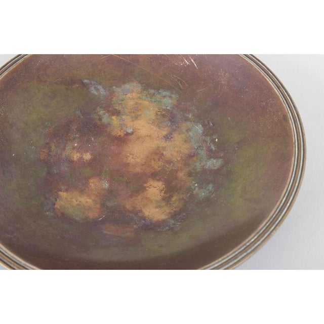 Art Deco Bronze Dish by Just Andersen, Denmark, 1940s For Sale - Image 3 of 5