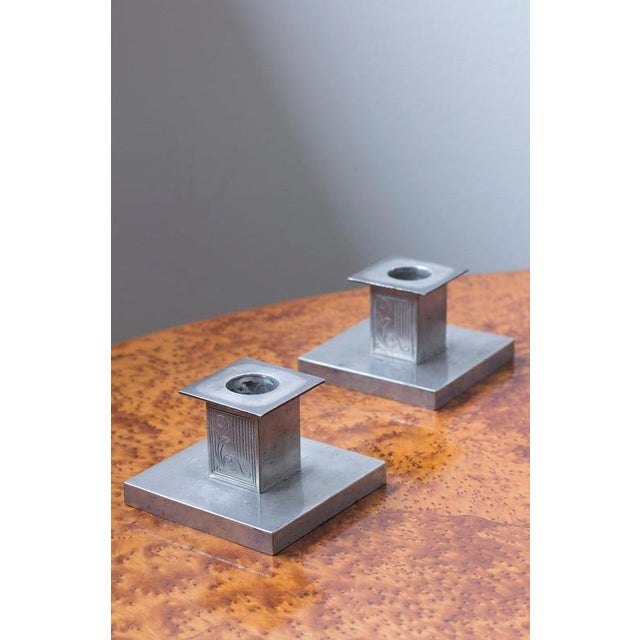 Candleholders by Sylvia Stave, Set of 2 For Sale - Image 8 of 9