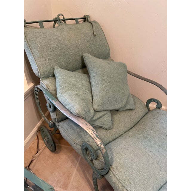 1960s Molla Vintage Cast Aluminum Single Chaise Lounge Chairish