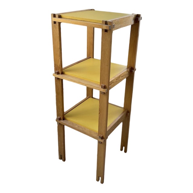 Renewed Pine Bookcase, 1970s For Sale