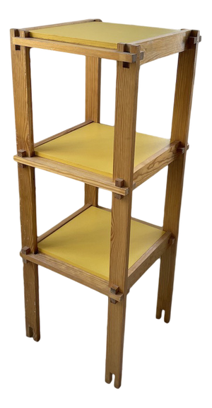 Renewed Pine Bookcase, 1970s