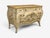 Venetian, Chinoiserie Bombé Commode, Beige Painted, Faux Marble, Italy, 1920s For Sale - Image 4 of 18