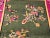 Vintage Chinese Art Deco Area Rug, Floral Design, Sage Green & Purple For Sale - Image 9 of 12