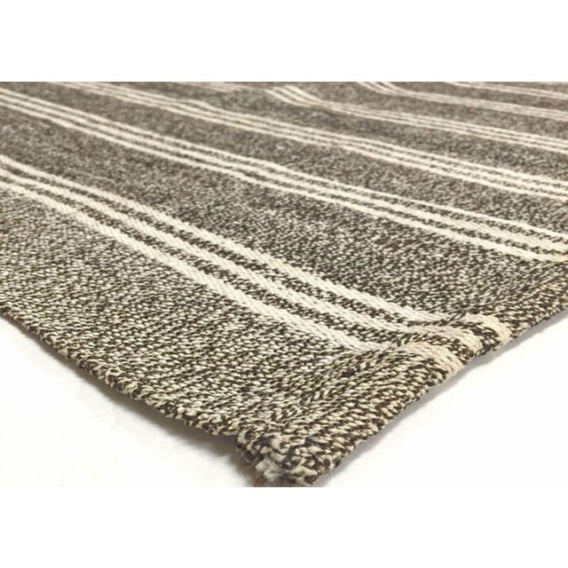 Traditional 1960s Turkish Rag Kilim For Sale - Image 3 of 4