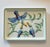 Hermes "Toucans" rectangular porcelain vide-poche or change tray / Made in France circa 1990s Original stamp at underside...