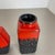 Ceramic Set of Two Pottery Fat Lava Cubic Vases from Jopeko, Germany, 1970s For Sale - Image 7 of 18