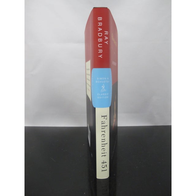 Ray Bradbury's 'Fahrenheit 451, Simon & Schuster 50th Anniversary, Classic Edition, 2003. Hand signed by author on sticker...