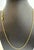 Metal Vintage Unisex 18 Karat Yellow Gold Chain Necklace, Soho, Italian 17", 4.2 Gm For Sale - Image 7 of 8