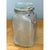Rustic Vintage Ribbed Glass Storage Jar For Sale - Image 3 of 12