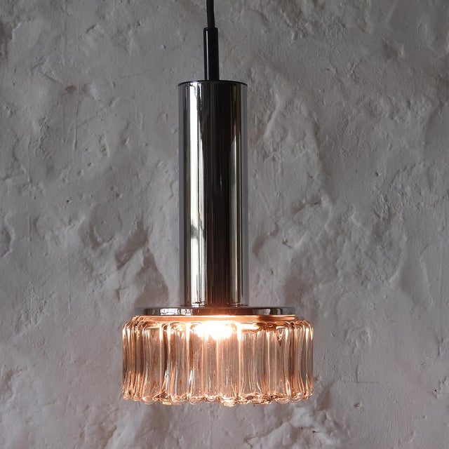 Space Age P105 Pendant Lamp attributed to Staff Leuchten, Germany, 1970s For Sale - Image 4 of 14