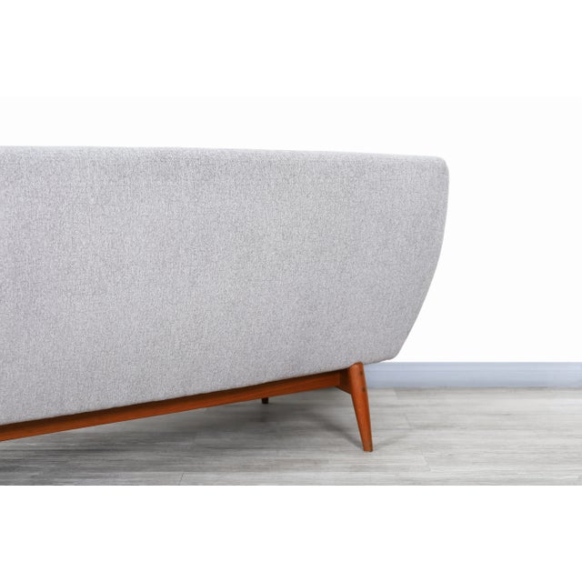Wood Norwegian Teak Sofa by Gerhard Berg for Lk Hjelle, 1960s For Sale - Image 7 of 10