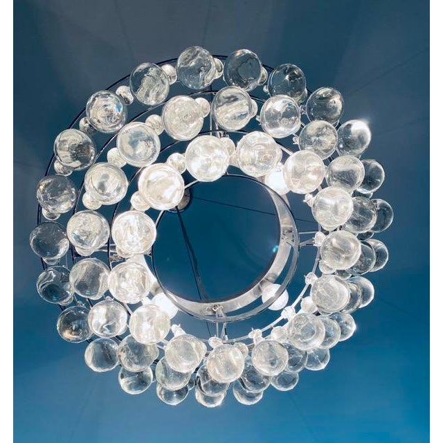Contemporary Ochre Arctic Pear Chandelier Round For Sale In San Francisco - Image 6 of 10