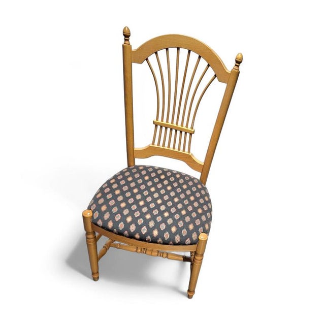 French Rustic Country Dining Chairs, Set of 2 For Sale - Image 5 of 17