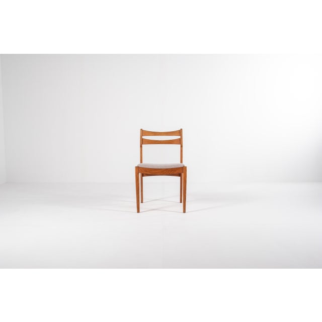 Wood Mid-Century Modern Danish Oak Dining Chairs from Vamo Sønderborg, 1960s, Set of 6 For Sale - Image 7 of 15