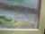 Still Life of Sunflowers in Vase Reflection Framed Signed Unknown Oil Painting For Sale - Image 4 of 6