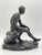 Seated Athletic Youth, Bronze Sculpture For Sale - Image 3 of 18