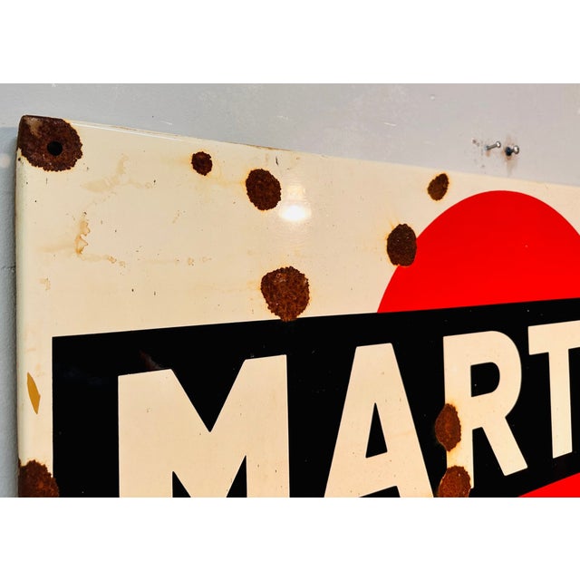 Vintage Martini Sign, 1950s For Sale - Image 3 of 4